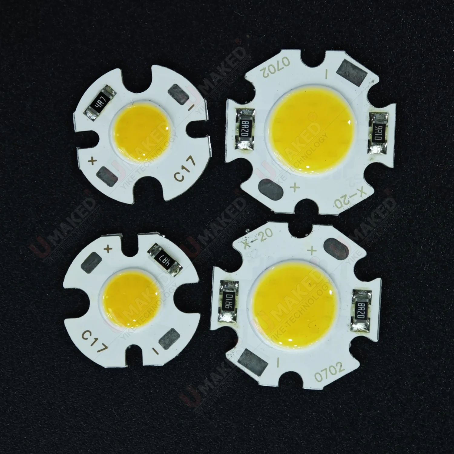 

10pcs 3W 5W 12V 24V led COB beads 17mm 20mm Led Chip Diodes, driverless Surface Light for Led Bulb Spotlight Street lamp