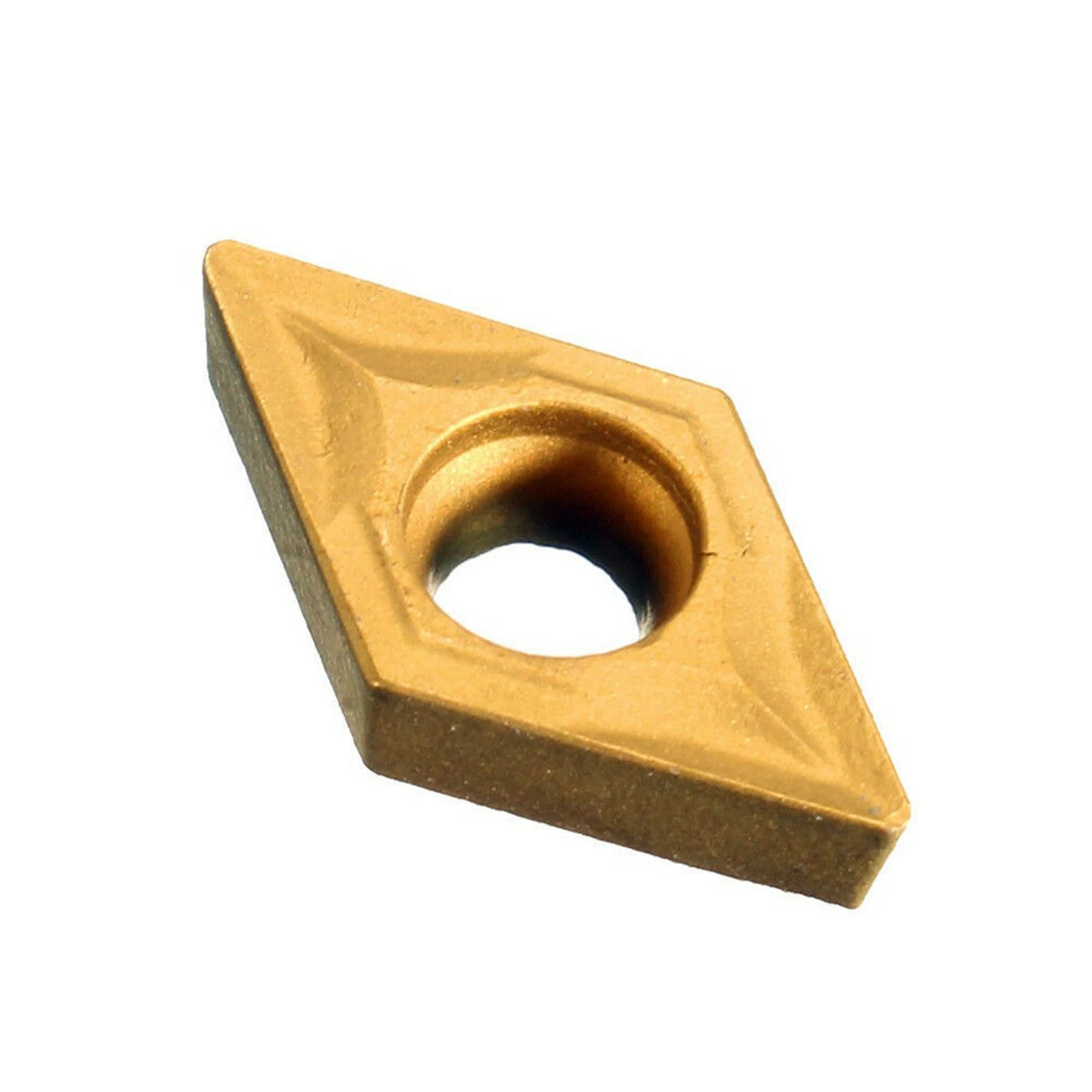 

B59A 20Pcs DCMT070204 YBC251 Blades Gold Carbide Inserts CNC Lathe Cutter For Lathe Turning Tool Boring Bar
