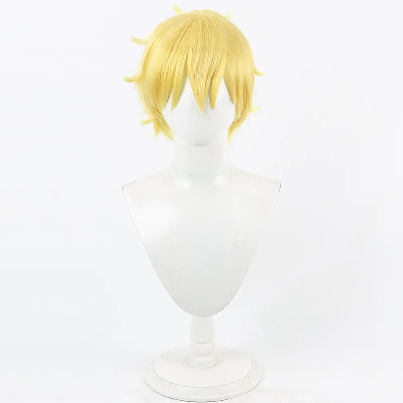 Anime Detective Pretty Cure Jet-senpai Cosplay Wig Halloween Carnival Party Props Synthetic Hair Heat Resistant Fiber + Wig Cap