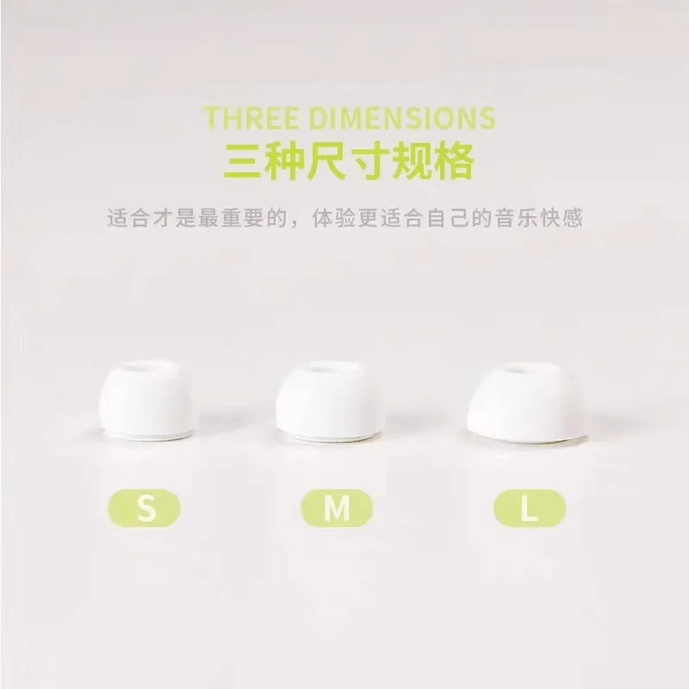 Ivinxy 6pcs for Apple Airpods Pro for Airpods 3 Silicone In-Ear Earphone Covers Cap Replacement Earbud Bud Tips Earbuds