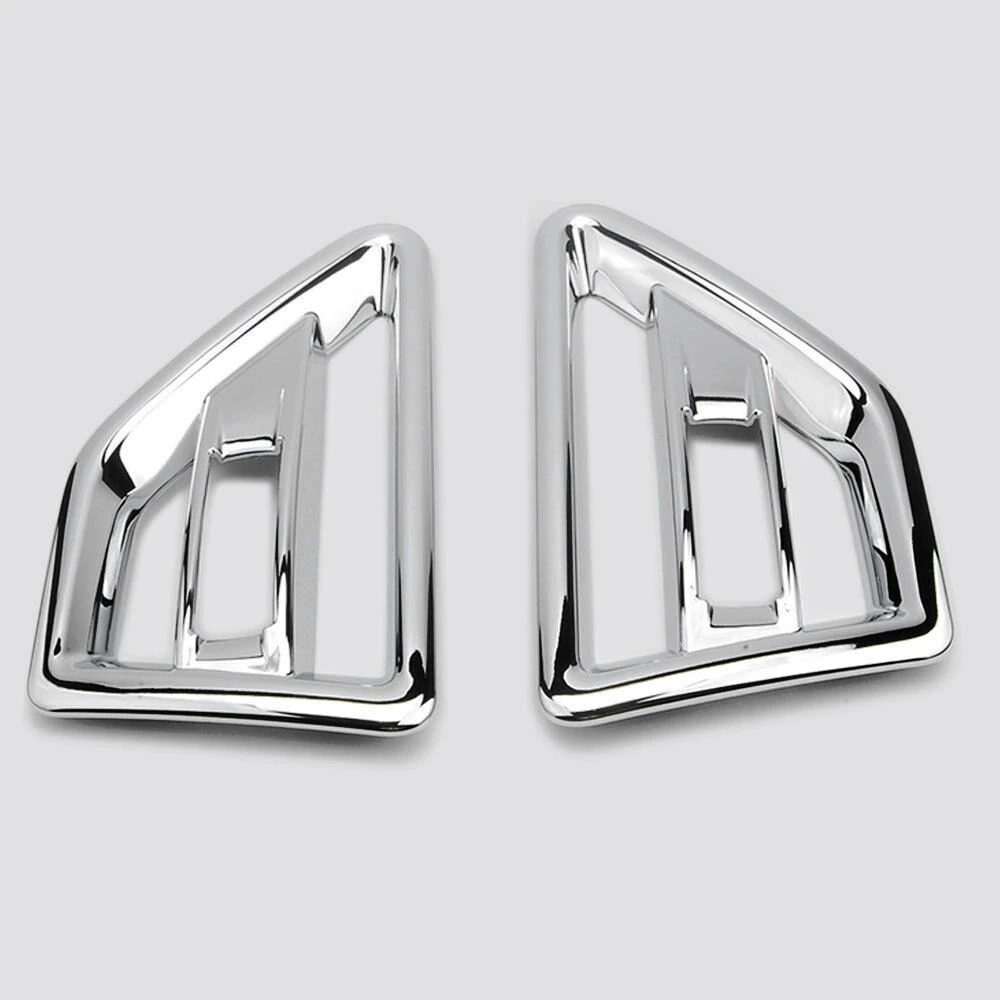 R2-Para 2008-2015 Land Rover Freelander 2 LR2 Chrome ABS Tampa de ventilação de entrada de ar lateral do carro guarnição
