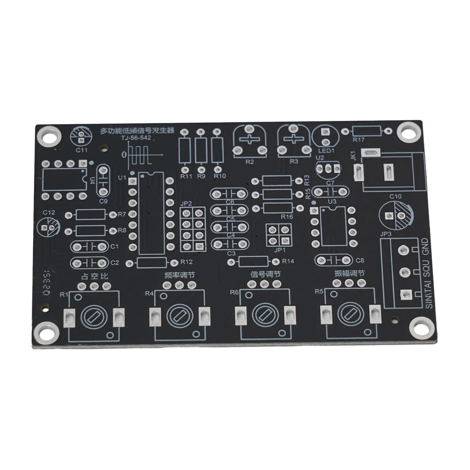 Professional Level Signal Generator DIY Kit featuring ICL8038 for Creating Sine Triangle and Square Waves Easily