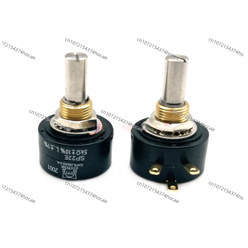 ETI SYSTEMS CARLSBAD.CA SP22E-5K Turns 1 Turn, Precision Single Turn Adjustable Potentiometer 5kOhm