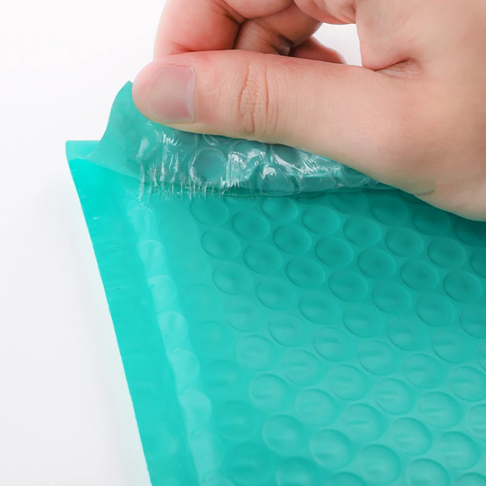 25Pcs Blue Bubble Padded Envelopes Waterproof Lightweight Mailer Bags Self Seal Cushion Mailing Bags Express Packaging