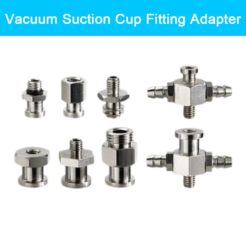 

5PCS/PACK Vacuum Suction Cup Hardware Conversion Accessories M5 Compatible with SP/DP/MP Series Vacuum Suction Cups