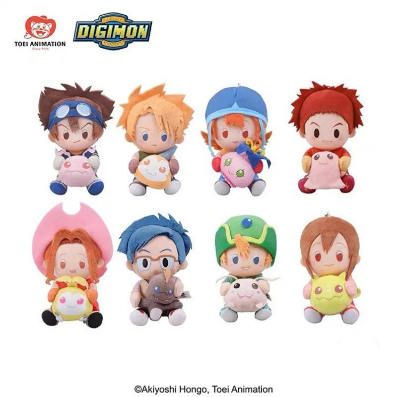 Animation Digimon Adventure Plush Doll Blind Box Confirmed Sitting Taichi Yamato Koromon Anime Collectible Toy Home Decor - view 3