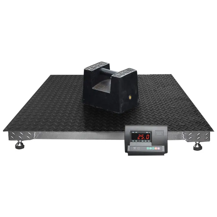 Hot Floor Scale 1/3/5 Ton Machine Wireless Platform Industrial Weighing Scale Big Platform Electronic Stainless Steel