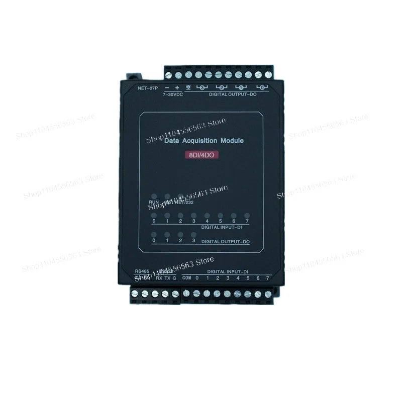4-Way Relay Output 8-way Switching Input Acquisition Modbus RTU Module, Industrial Controller