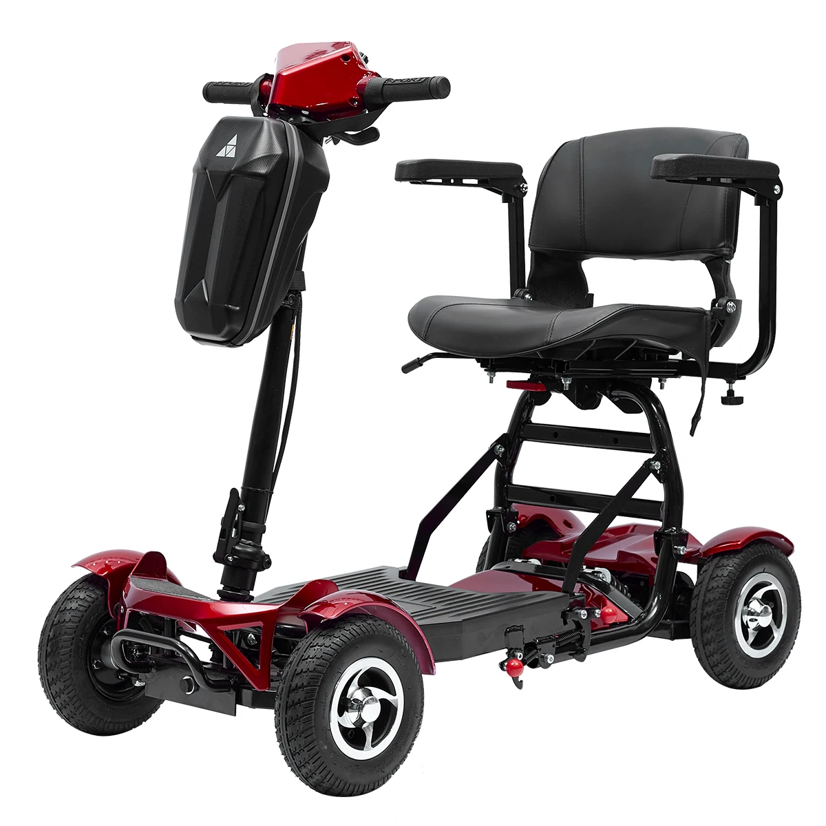 Luyuan 2025 New Design Intelligent Folding Lightweight Comfortable Handicapped Portable 4 Wheel Mobility Scooter For Elderly