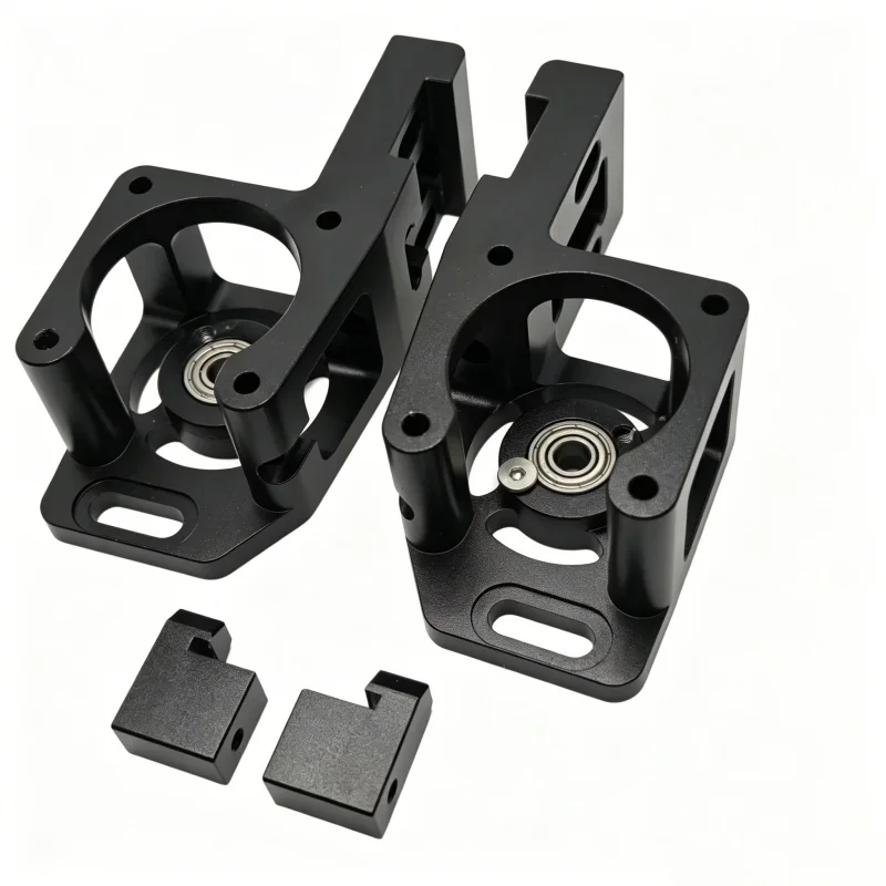 

Funssor 1set Aluminum CNC Ender3/Voron Switchwire XZ Axis Double Shear Motor Mount Kit