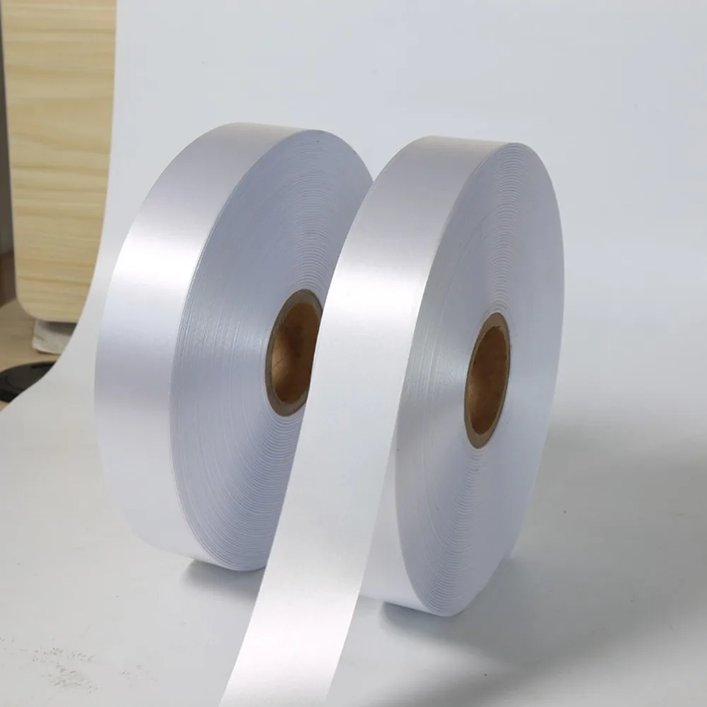 High Visibility Reflective Chemical Cloth Non Self-adhesive Silver Light Reflective Tape DIY Polyester Fiber