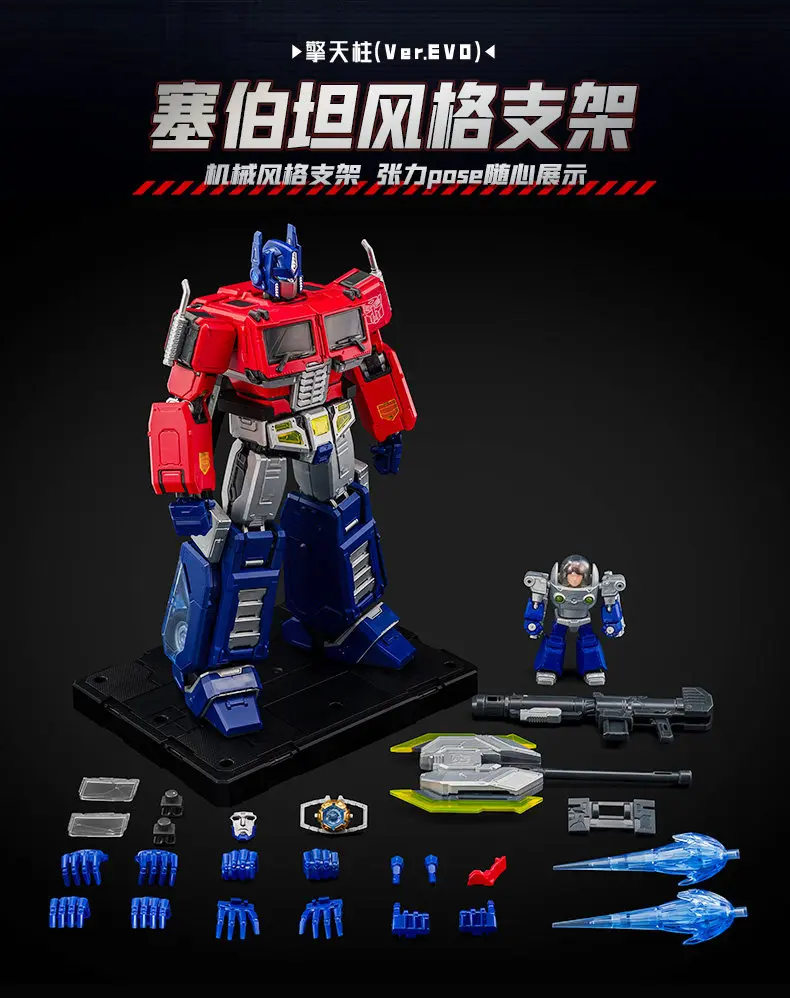 BLOKEES Transformers Legendary Edition Ver.EVO Optimus Prime Tarn Actionfigur, IDW Transformation, Sammlerstück, Modellspielzeug, Geschenk – Detail 40