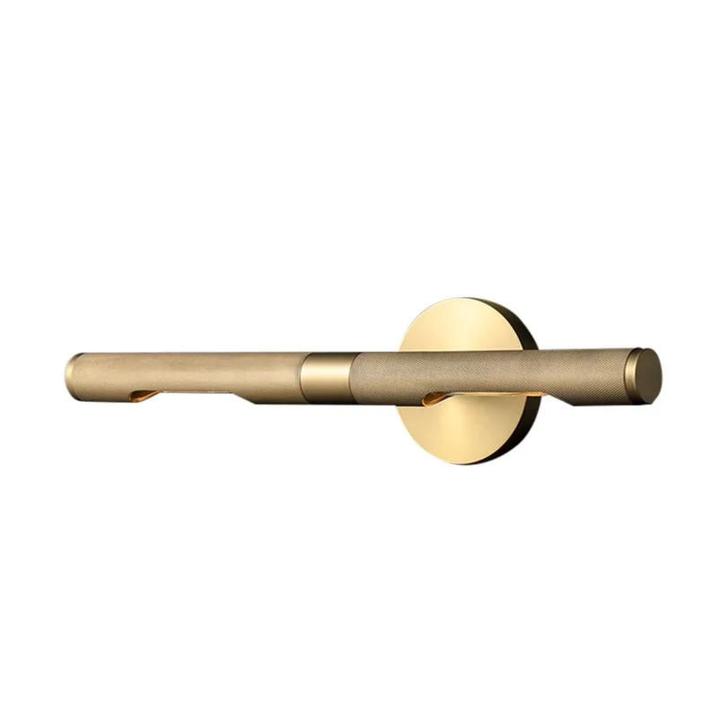 AB Luxury Brass Bathroom Vanity Mirror Wall Mounted   Lighting Fixture Over Mirror Decor Wall Sconce LED Picture Light