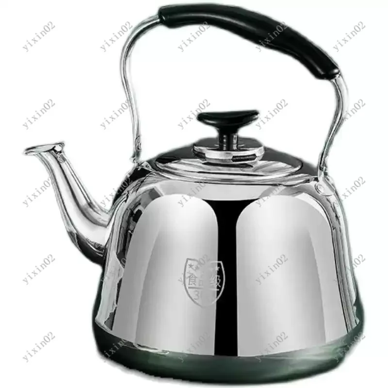Large Horn Shape Stainless Steel Water Kettle Thickened Home Tea Kettle for All Stoves