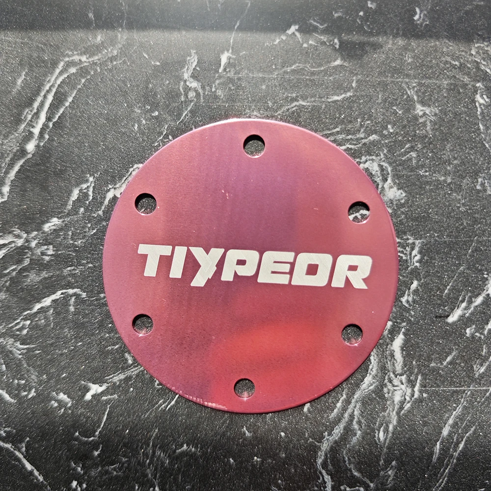 

TIYPEOR Colorful Aluminum Alloy Auto Center Ring Horn Cover Racing Car Drift Accessories For Steering Wheel