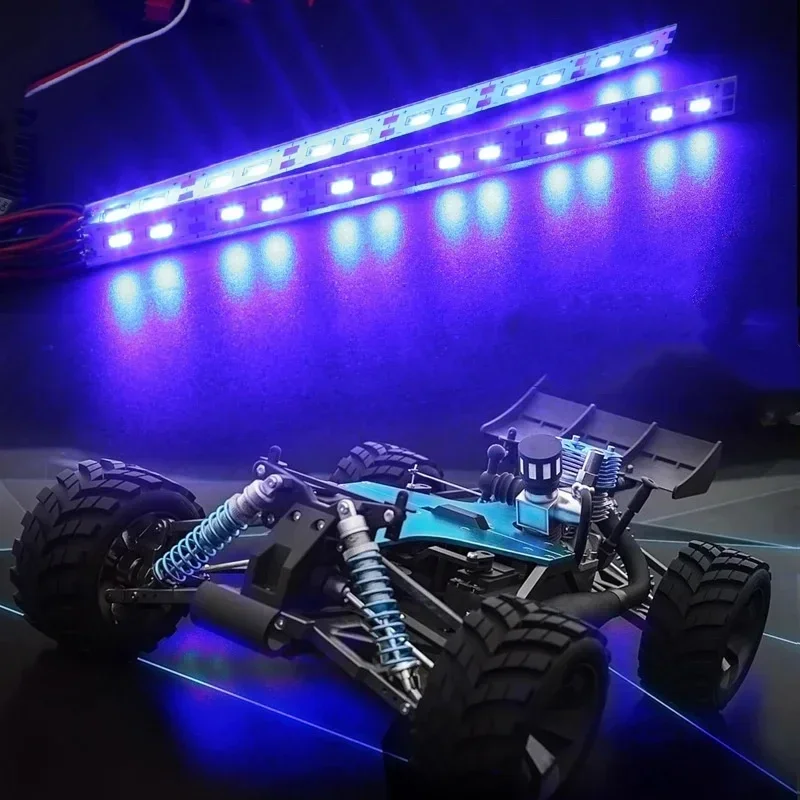24LED 1/10 RC Car Accessories Drift Car LED Chassis Light Lamps for 1/10 1/8 RC Car Drift Crawler Buggy