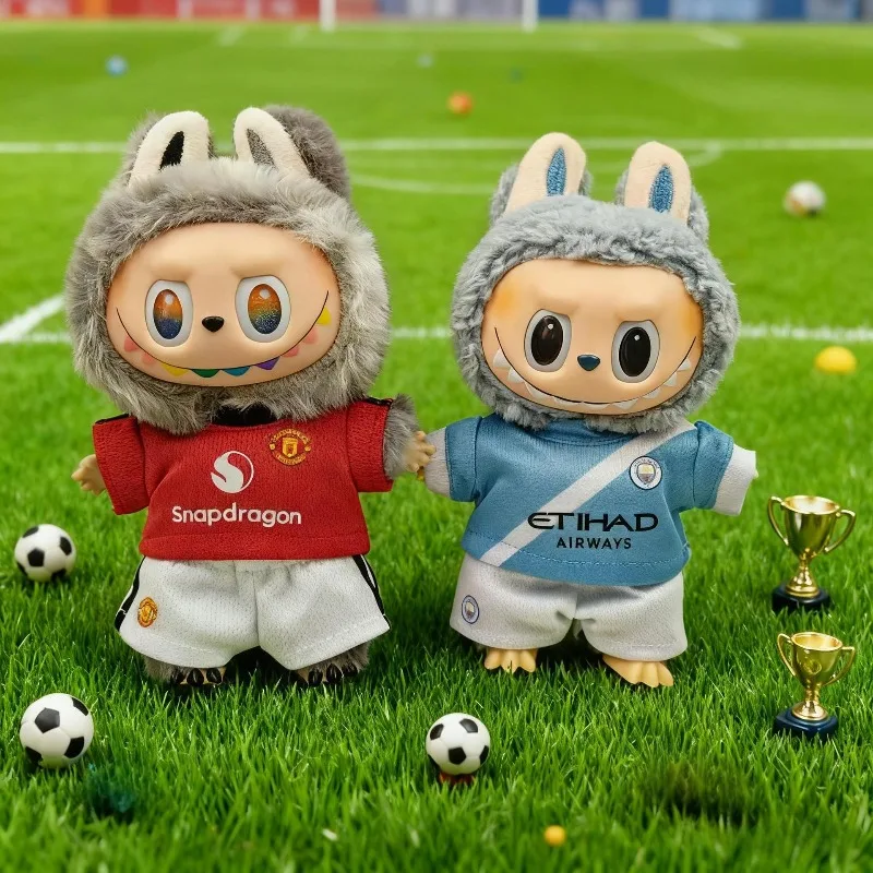 

Suitable for 17cm Raab football size clothing V1V2 Raab doll size 7 vinyl pendant doll clothing DIY sportswear boy toys