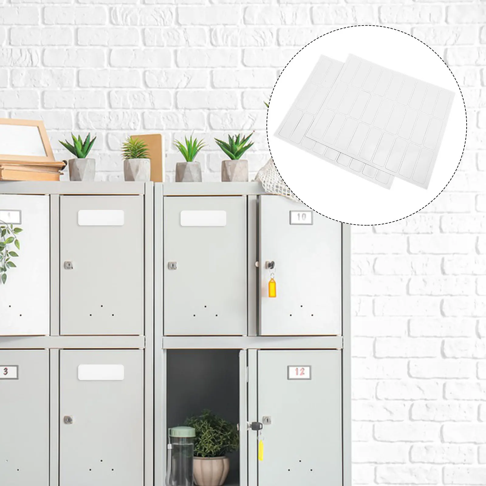 

54 шт. магнитных этикеток для сухого стирания, маркеры для имен, белые доски для записей, для холодильника, дома, офиса, организации класса