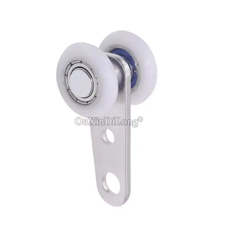 

ГОРЯЧИЕ 100 шт., металлические раздвижные ролики для оконных штор, шарикоподшипники, подвесные рельсовые колеса, тяжелые подвесные колеса для штор, плавно шкивы