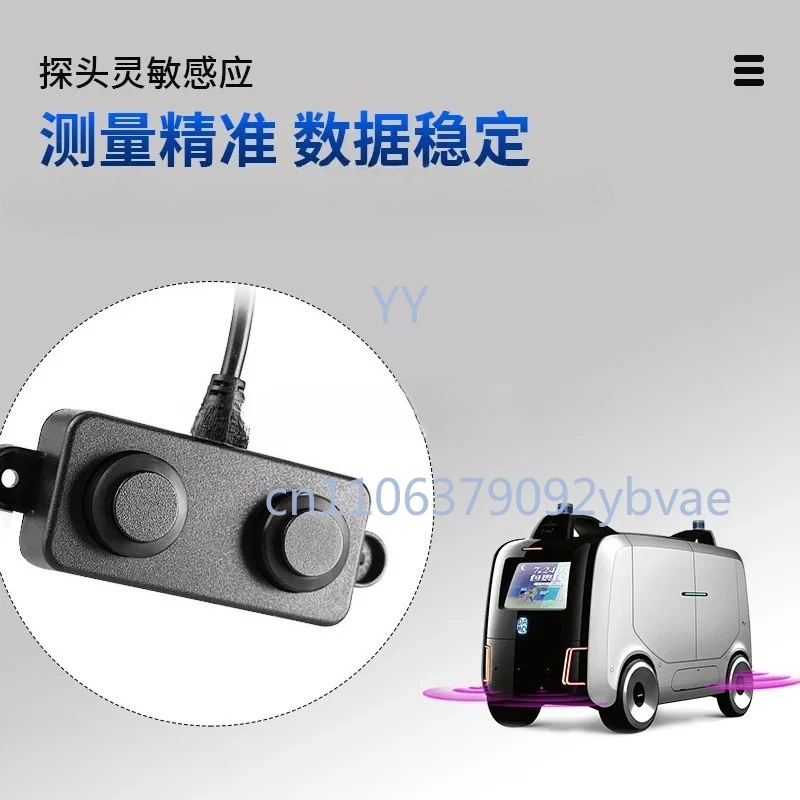 Waterproof Ultrasonic Distance Measuring Sensor for Robot's Automatic Obstacle Avoidance Anti-Collision Fall Prevention Sensor