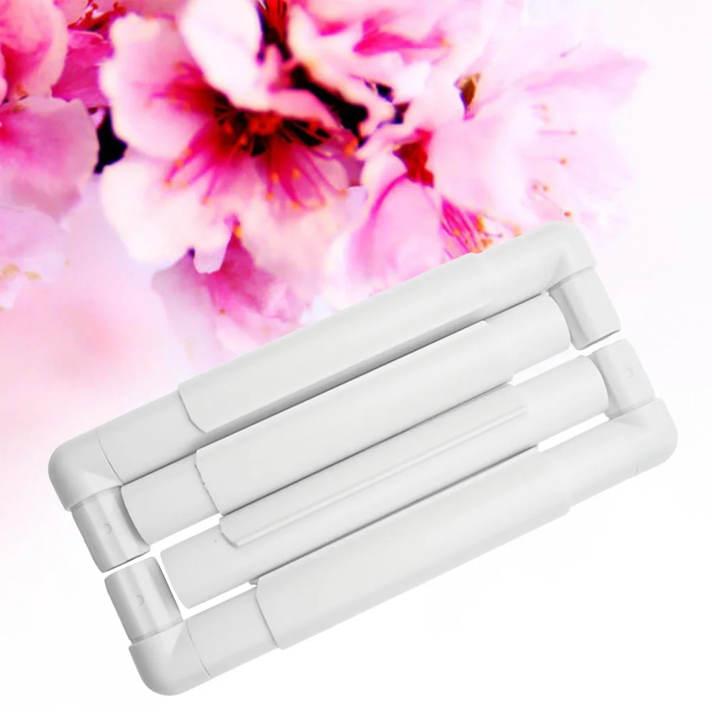 

Square Clip Embroidery Frame Loose Corner Easy Assemble Smooth Lightweight Frame for Cross Stitch Quilting Needlepoint Silk