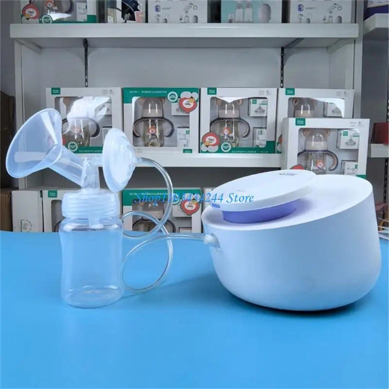 Breast Connector Milk Extractor Hose Tube Connection Adapter for Baby Milker Machine Easy to Connection White