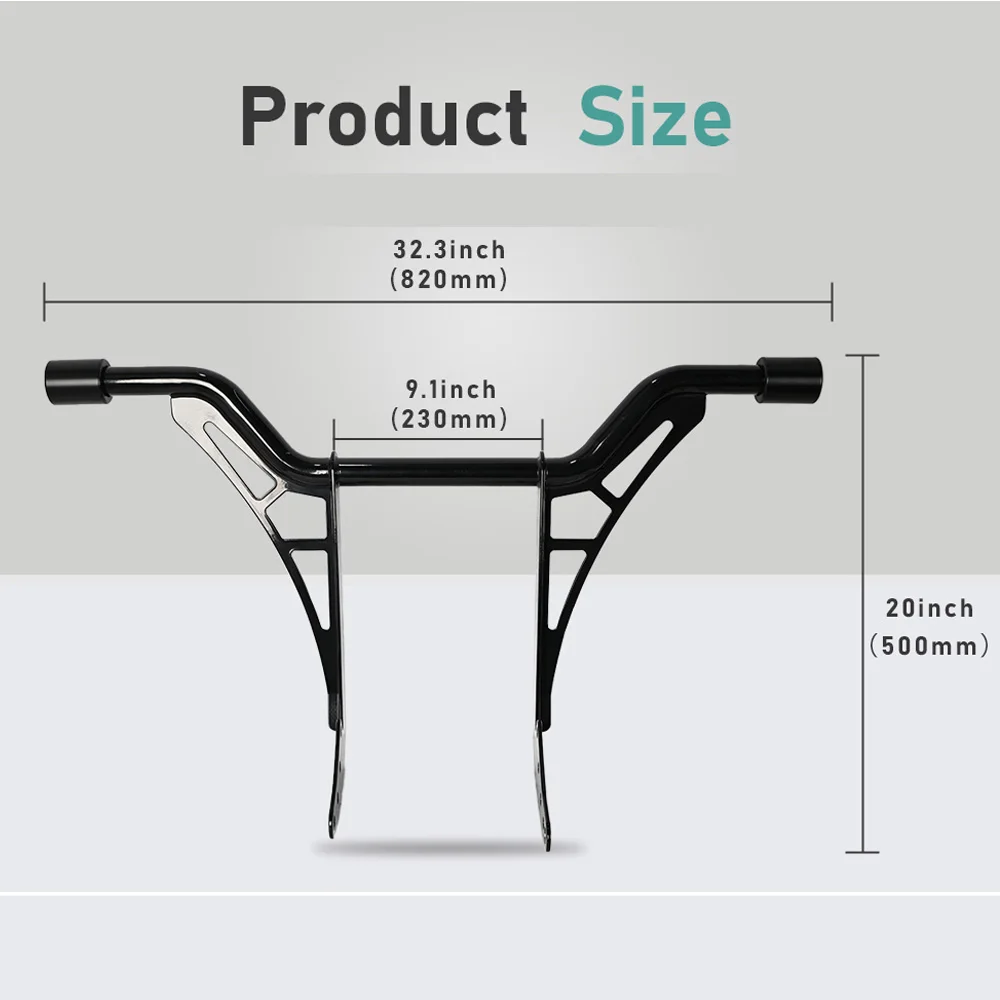 Club Style Engine Guard Solid Steel Crash Bar Protector Pumper for Harley Davidson Softail 2018-later Except FXDRS