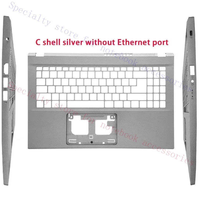 for  Aspire 3 A315-59 N22C6 series laptop LCD screen back cover, front panel, palm rest bottom cover ABCD shell Hinge shell