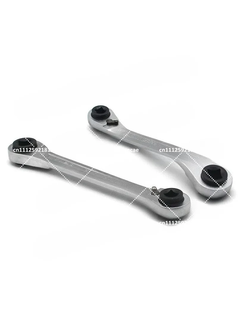 Ratchet Wrench for Maintenance Angle Valve of Refrigeration Air Conditioning Compressor SW-127-OFFSET SW-127-C