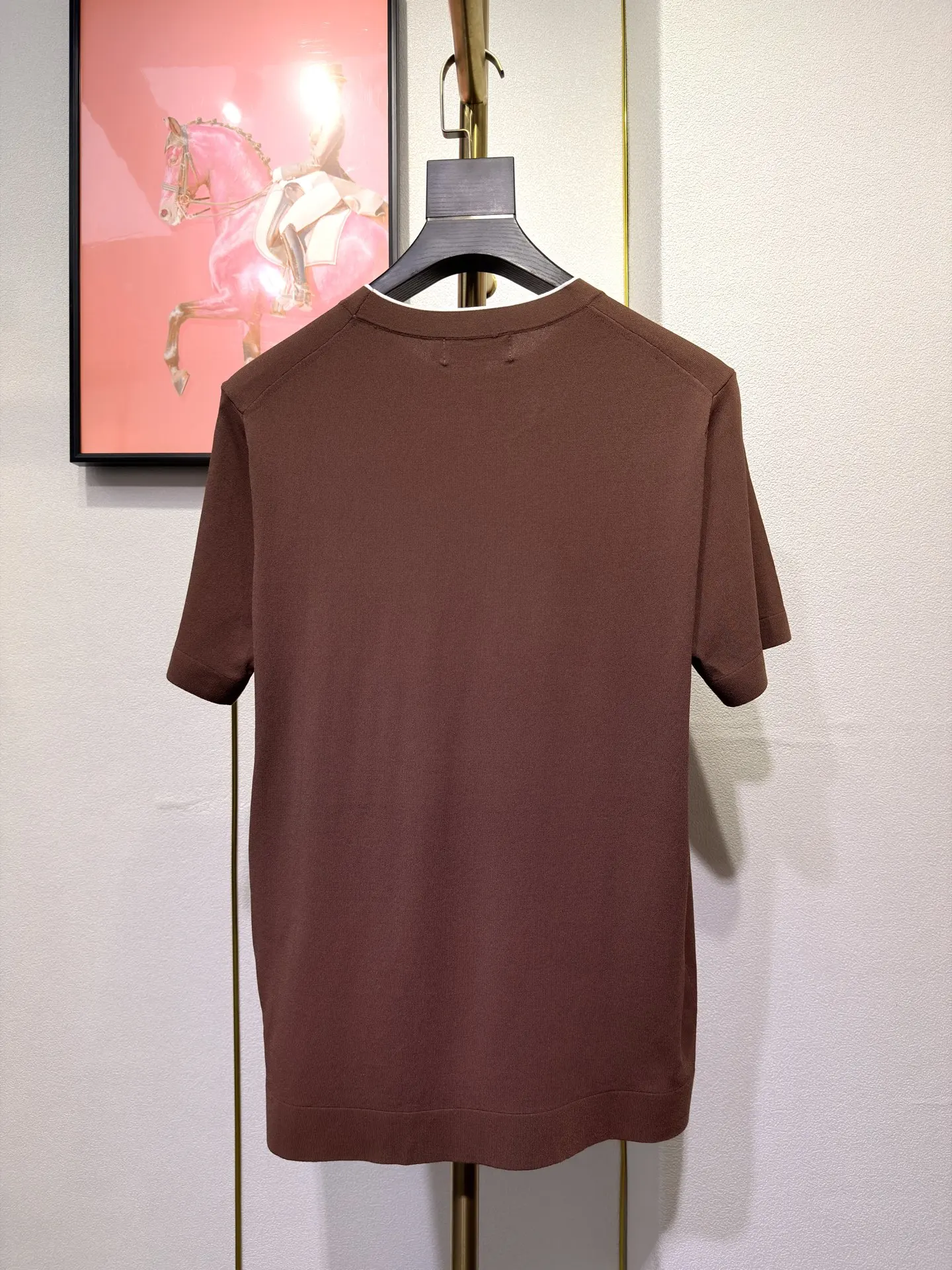 SIJITONGDA 2026 Spring and Summer New Men's Premium Yilitie Round-Neck Knit Short-Sleeve T-Shirts, Sizes M-3XL