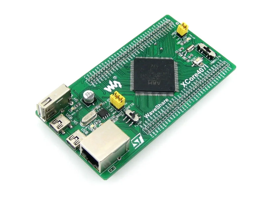 

XCore407I, STM32 MCU Core Board, STM32F407IGT6, IO Expander, USB HS/FS, Ethernet, NandFlash