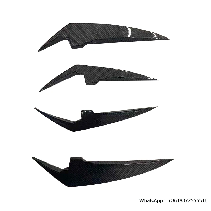 

daAC Style Carbon Fiber Front Bumper Vent for G20 G28 LCI Carbon Fiber Front Bumper Canards High Quality