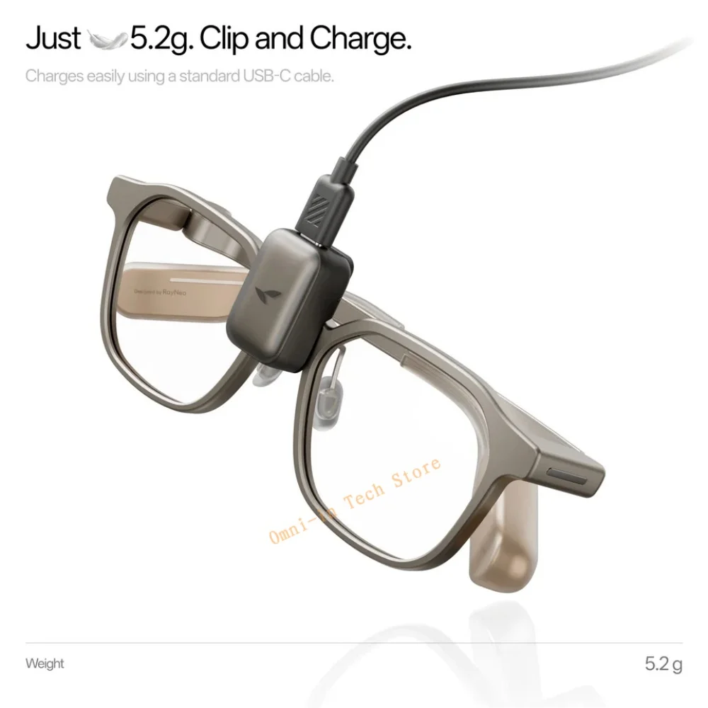 RayNeo iO Eyewear Charging Clip