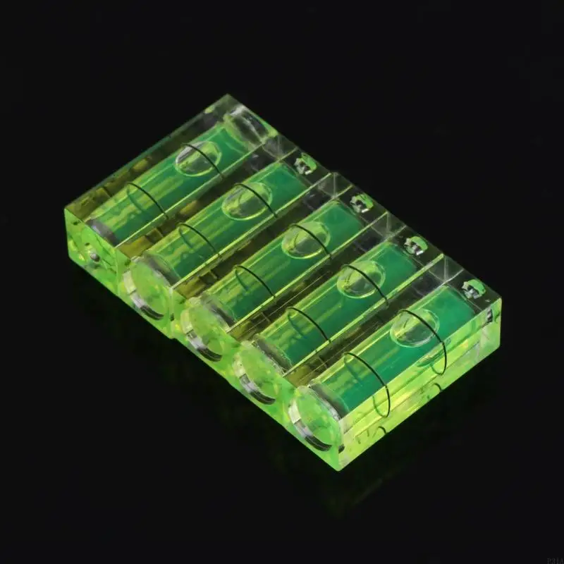 

2025 New 29mm x 10mm Square Level Mini Levelling Bubble Small Leveling Pack of 5