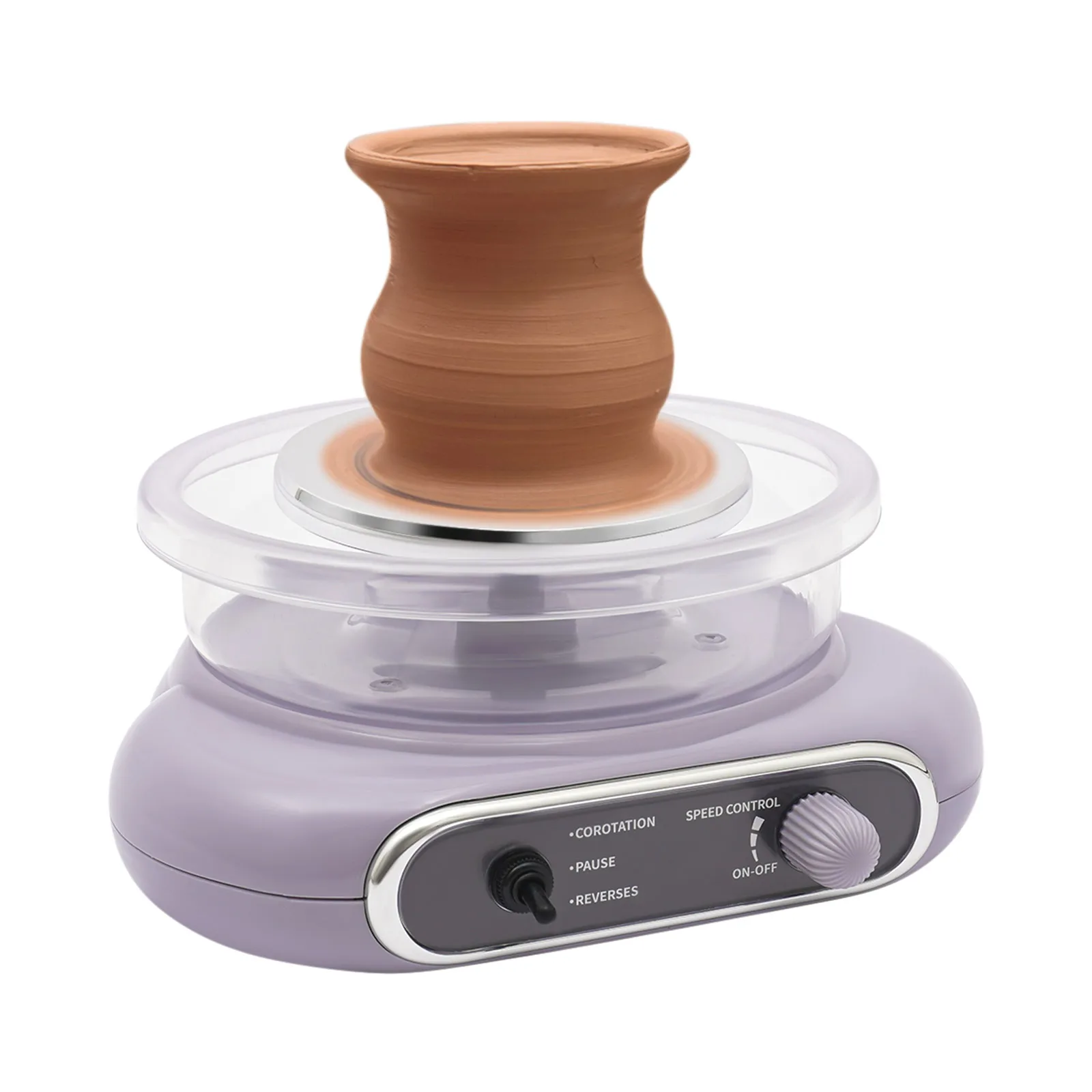 

Профессиональный комплект электрических гончарных колес с инструментами и глиной, 0-200 об/мин, регулируемый для поделок своими руками, начинающих детей, взрослых, художественное хобби