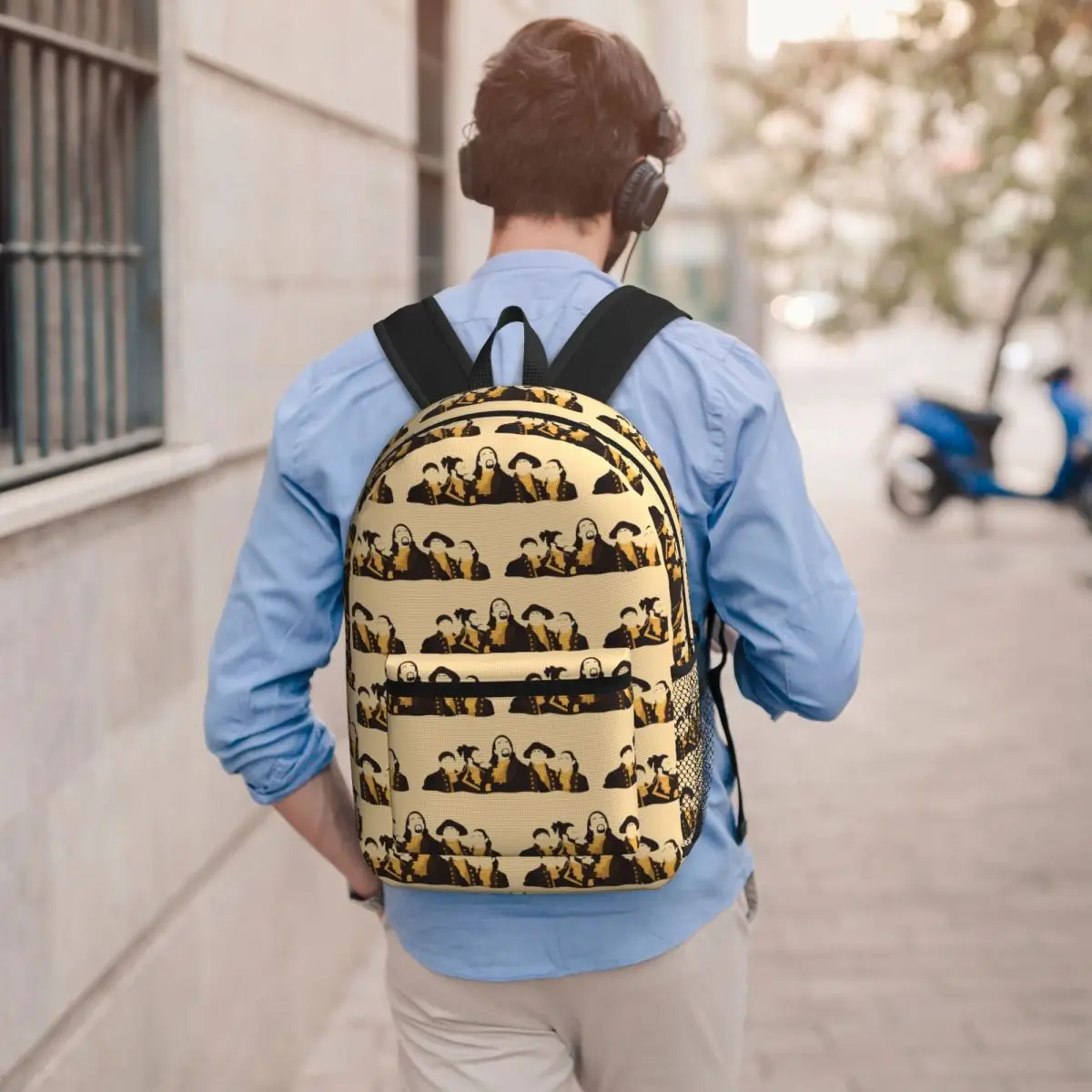 Hamilton Broadway Silhou Student Backpack School Bag Hiking Travel Daypack for Men Women Bookbag Shoulder Bags