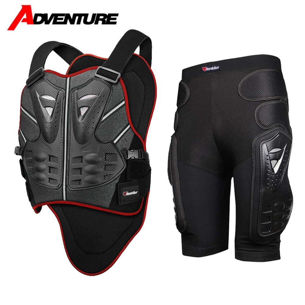 Motorcycle Armor Anti Fall And Anti-collision Knight Vest Outdoor Skiing Armor Vest Armor Pants Off-road Protective Armor
