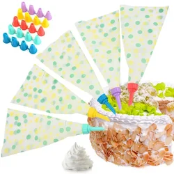 1 Set Silicone Pastry Bag With Tips Reusable Piping Bags For Baking Decorating Cookies Cake Decorating Tools Kitchen Supplies