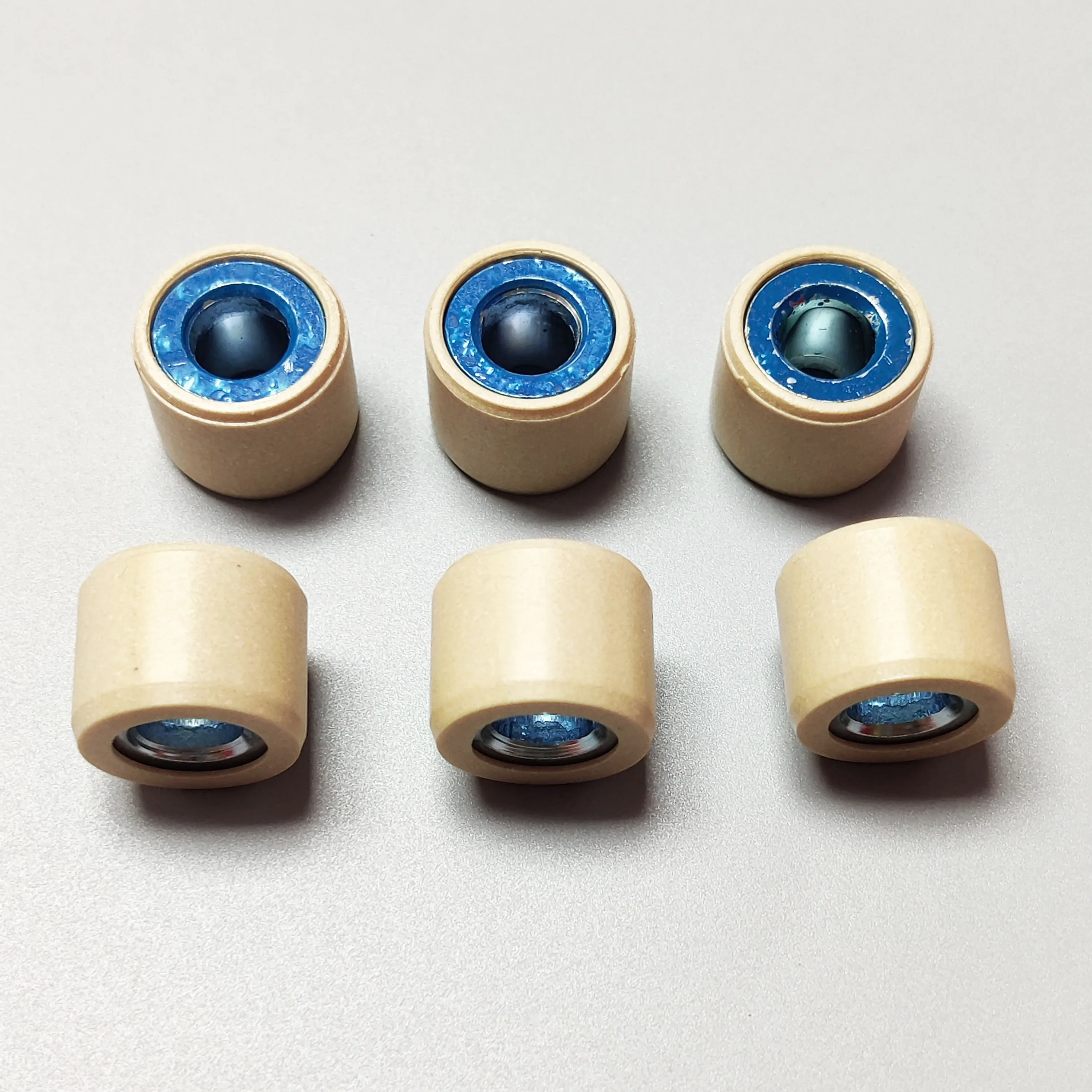 6Pcs 18x14mm 13g 14g Variator Clutch Roller Pulley Weight for Honda Vision NSC110 2012-2016