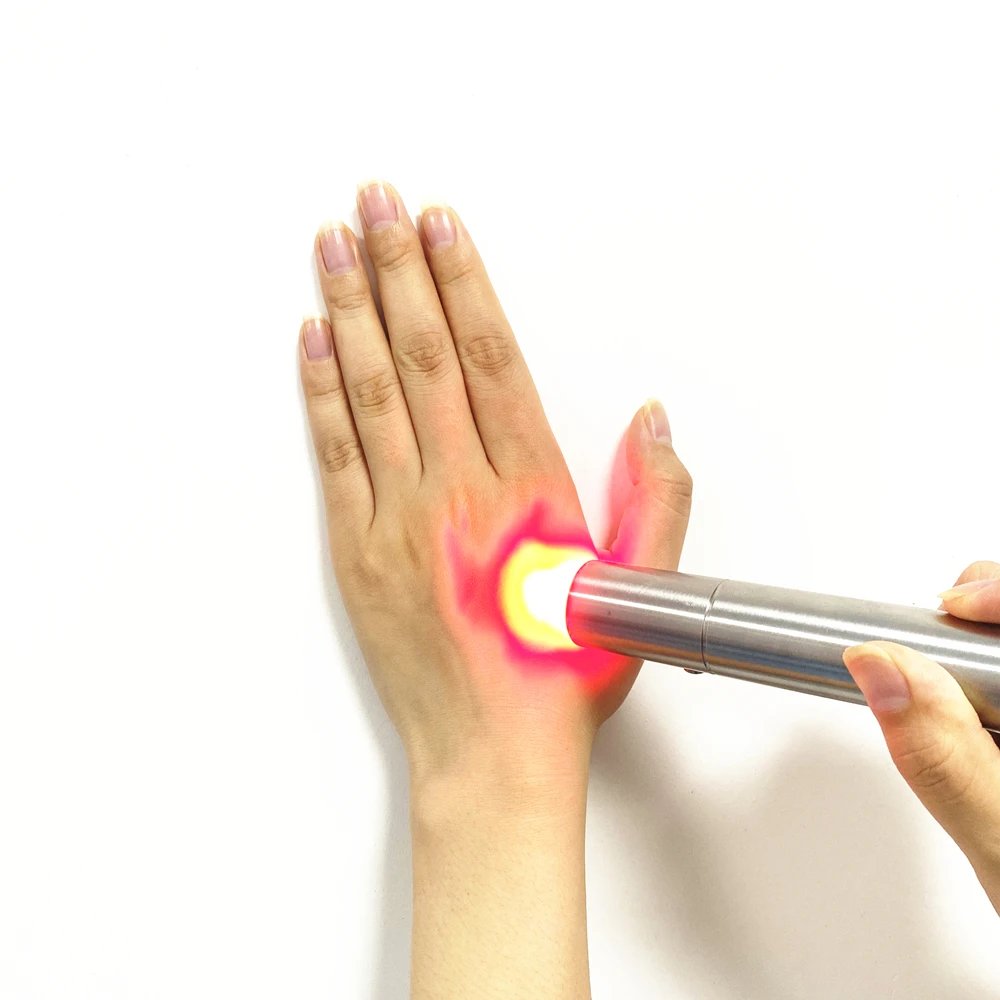 

Medical-Grade Skincare Wand with Red Light Therapy Torch Pain Relief Handheld Red Infrared Light Therapy