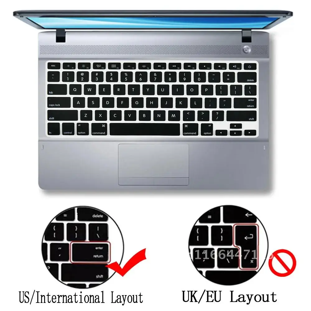 

Laptop Keyboard Covers for Macbook Air 13 Inch A2337 M1 2020 /A1932 A2179 Touch ID Silicone Keyboard Cover Color Protecter Film