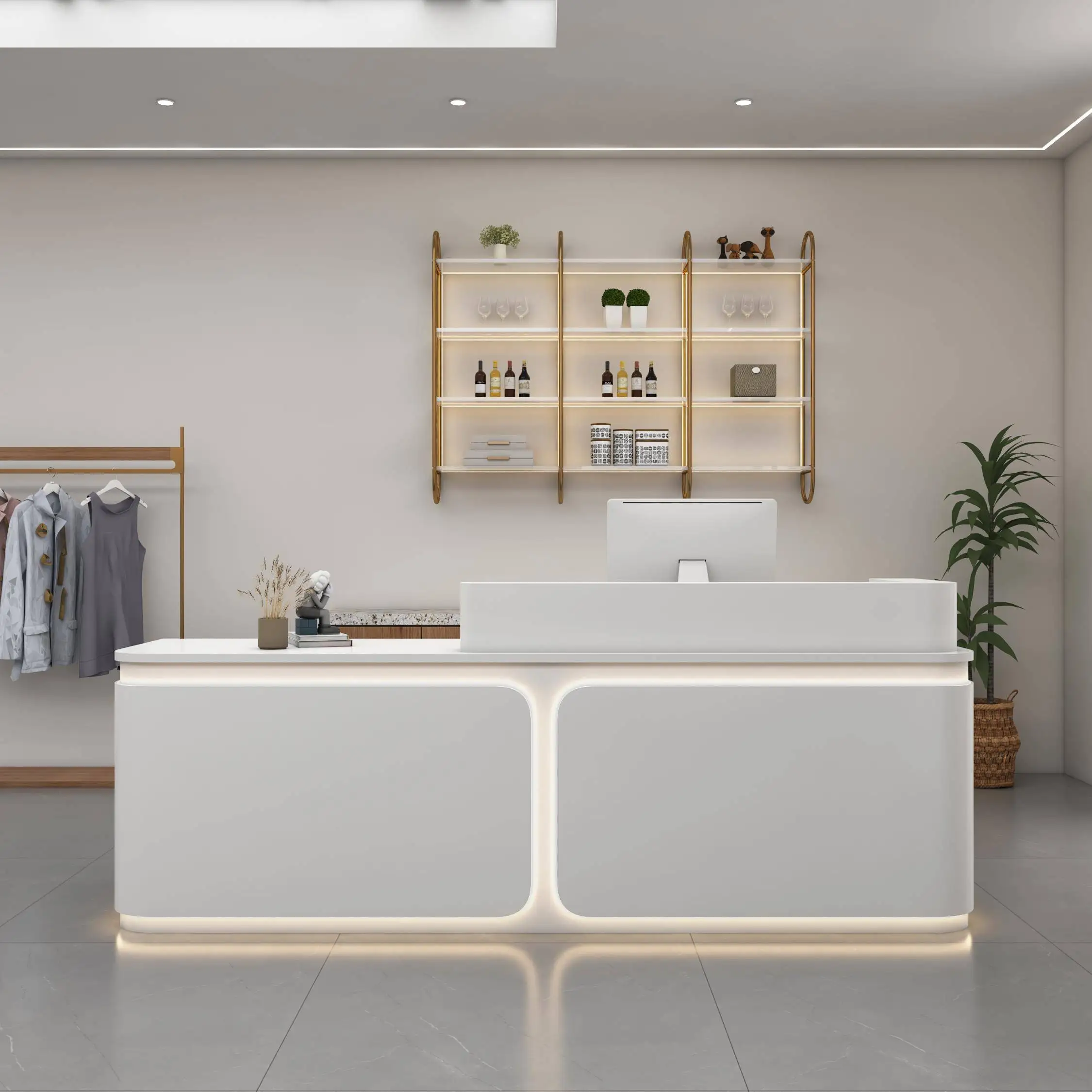 

Европейские стойки регистрации с краской, магазин офисной одежды, касса, стойки регистрации, стоматологические органайзеры, модная мебель Mostrador