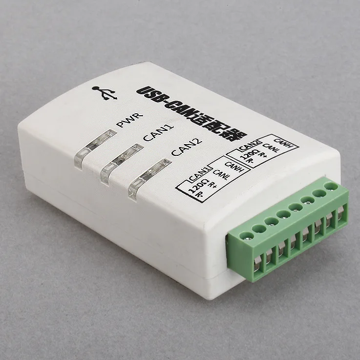 USBCAN-2A Network Analyzer Intelligent 2CH CAN Interface Card Compatible with ZLG Bus Debugging