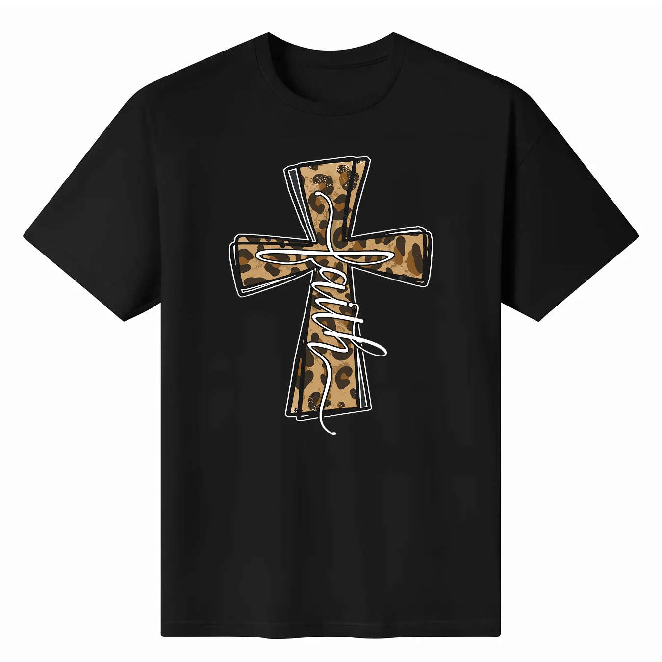 

New Funny Jesus Faith Print T-Shirt Women Short Sleeve Tees Female Casual O Neck T-Shirt