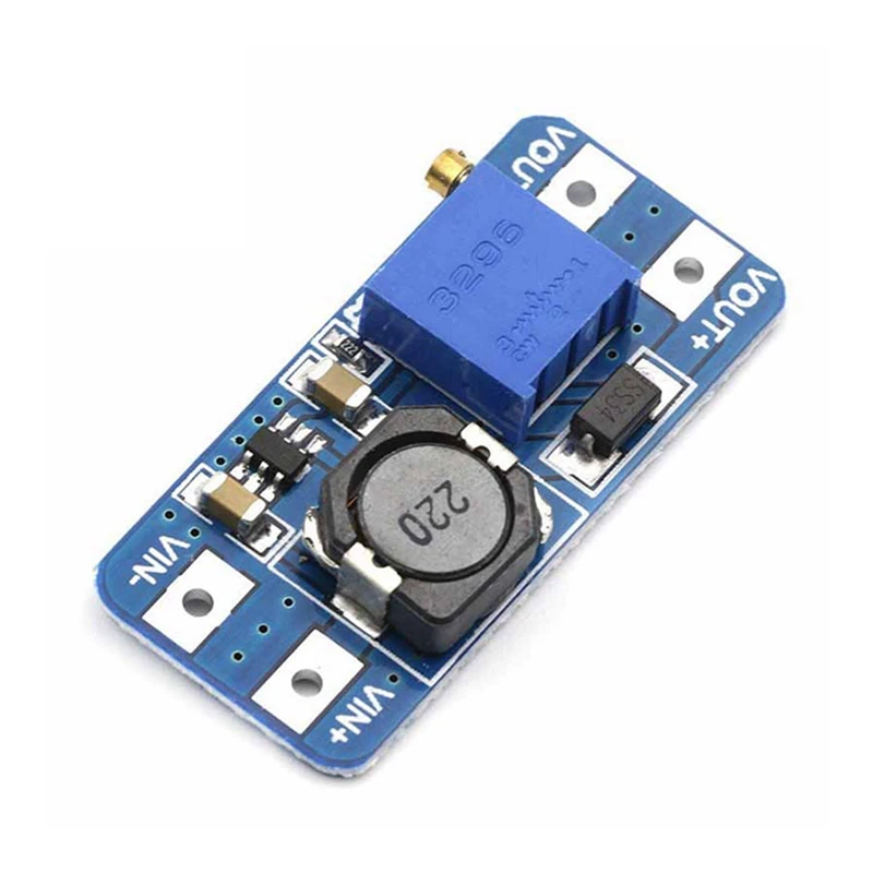 30PCS MT3608 DC-DC Step Up Converter Booster Power Supply Module Boost Step-Up Board MAX Output 28V 2A