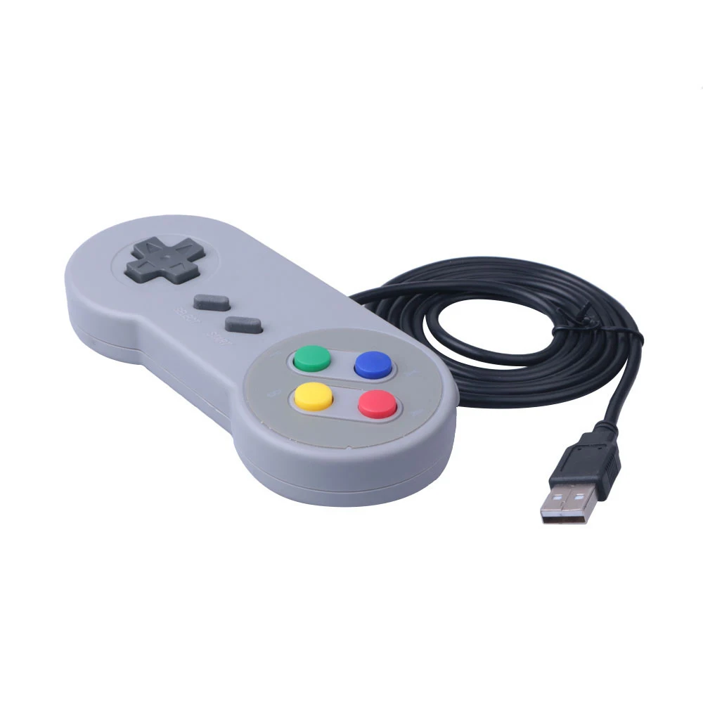 For Nintendo SNES Gamepad USB Controller Gaming Joystick For Nintendo SNES Game Pad For Windows PC MAC Computer