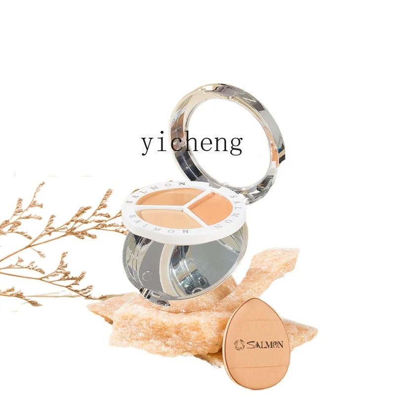 YY Three Colors Concealer Cover Fleck Facial Acne Marks Tear Groove French Lines Dark Circles