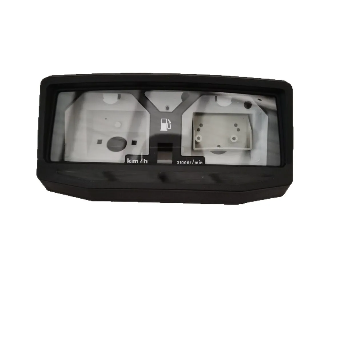 WY125 A/C/F/H Motorcycle Meter Housing Assembly, Speedometer Glass Plastic Cover, Universal Gauge Case