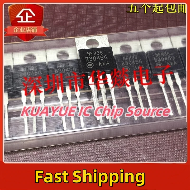 10PCS-30PCS/B3045G MBR3045CT   TO-220 45V 30A/ Fast Shipping Quality Guarantee