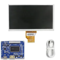 6.5 Inch AT065TN14 LCD Screen Display Driver Control Board Mini HDMI-Compatible For DIY Lattepanda,Raspberry Pi PC Monitor